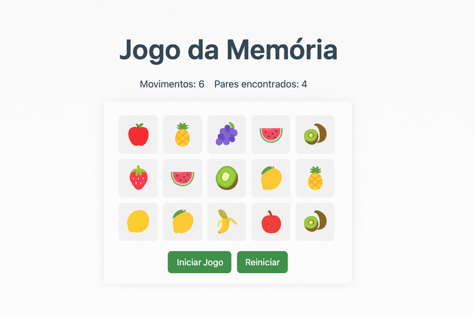 Jogo da Memória
