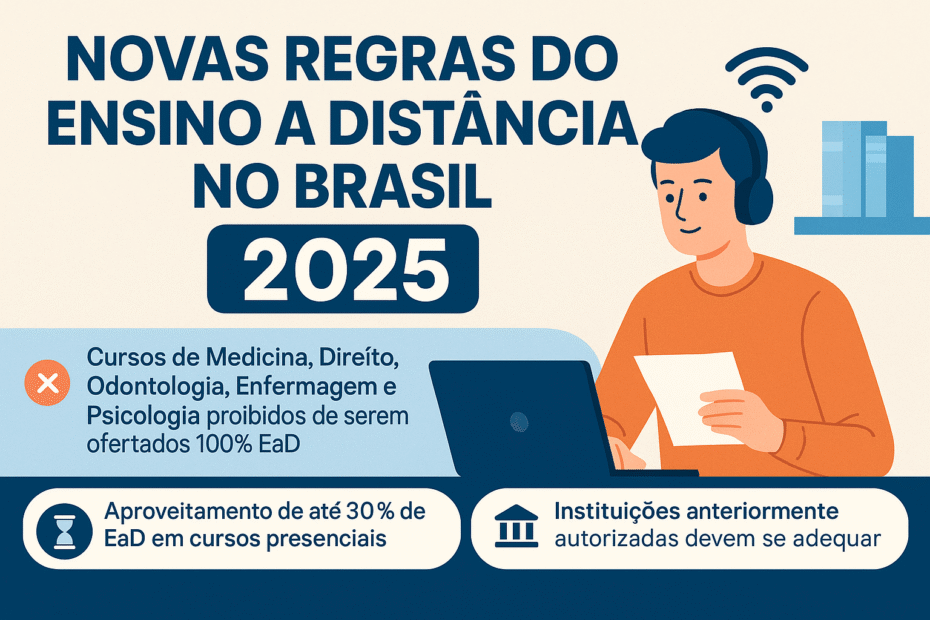 Novas Regras do EaD no Brasil 2025
