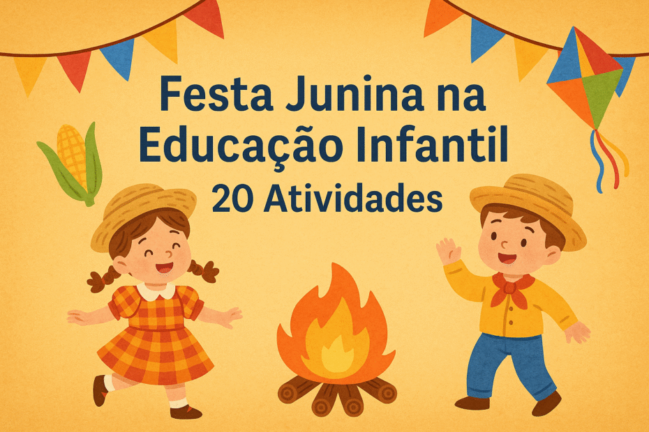 Festa Junina na Educação Infantil: 20 Atividades