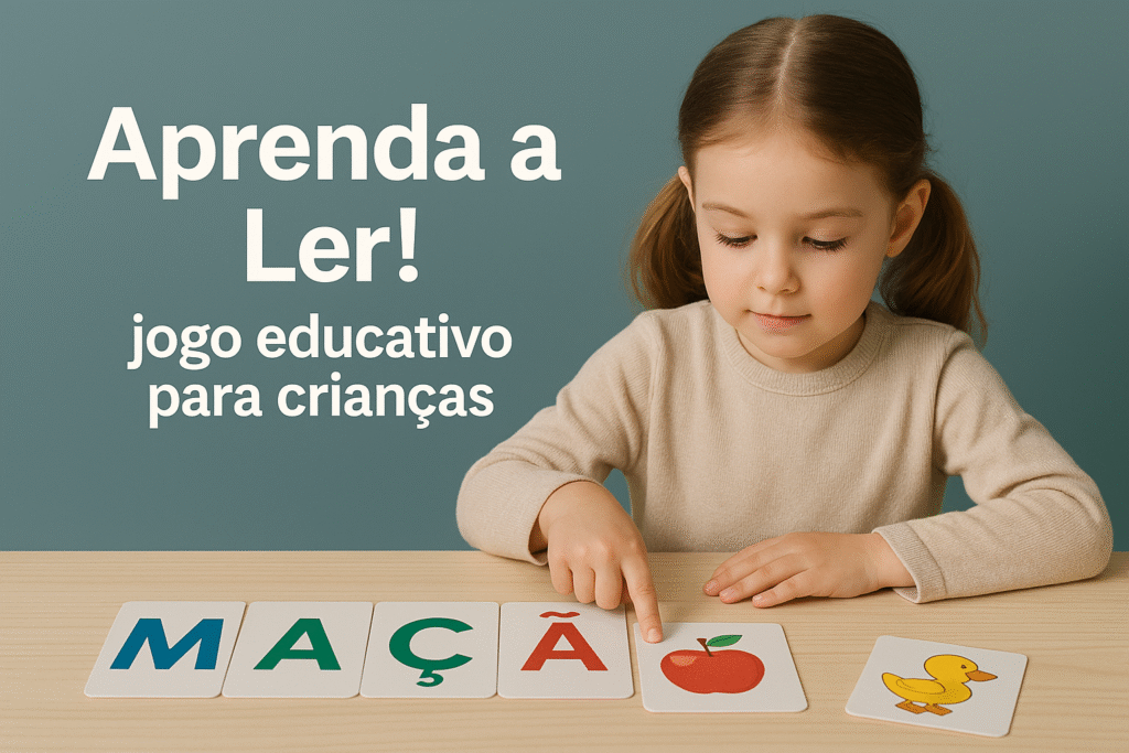 Aprenda a Ler! jogo educativo para crianças