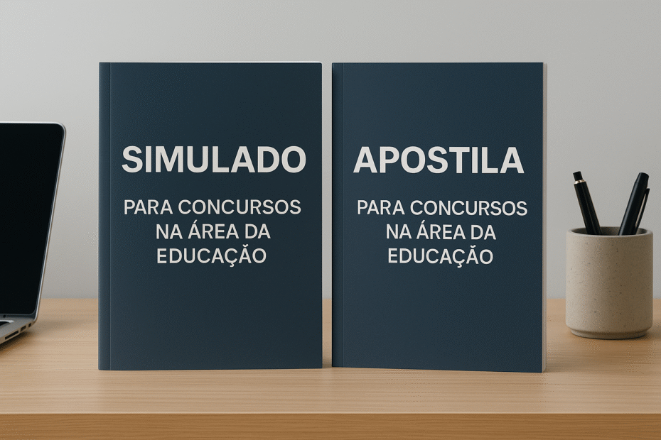 Simulado e Apostila para Concursos na Área da Educação. 100% Gratuito