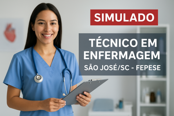 Simulado Técnico em Enfermagem - São José/SC - FEPESE