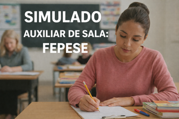 Simulado Auxiliar de Sala: FEPESE