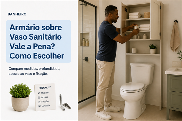 Armário sobre Vaso Sanitário Vale a Pena?