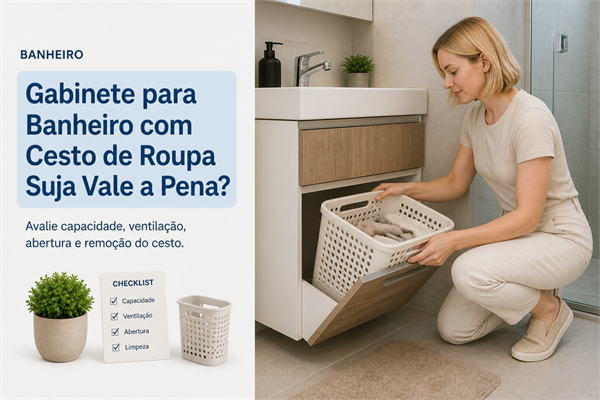 Gabinete com Cesto de Roupa Suja Vale a Pena?