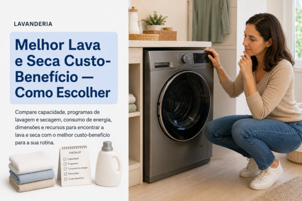 Melhor Lava e Seca Custo-Benefício — Como Escolher