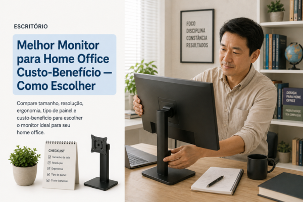 Melhor Monitor para Home Office Custo-Benefício — Como Escolher