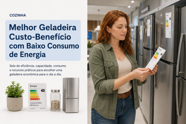 Melhor Geladeira Custo-Benefício com Baixo Consumo de Energia