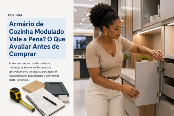 Armário de Cozinha Modulado Vale a Pena? O Que Avaliar Antes de Comprar