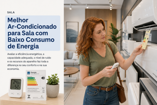 Melhor Ar-Condicionado para Sala com Baixo Consumo de Energia
