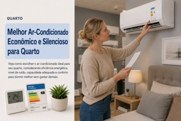 Melhor Ar-Condicionado Econômico e Silencioso para Quarto