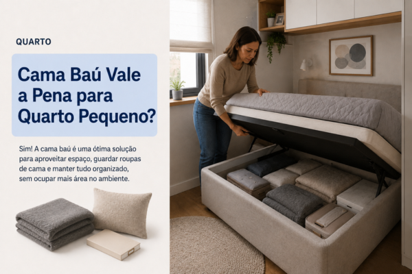 Cama Baú Vale a Pena para Quarto Pequeno?
