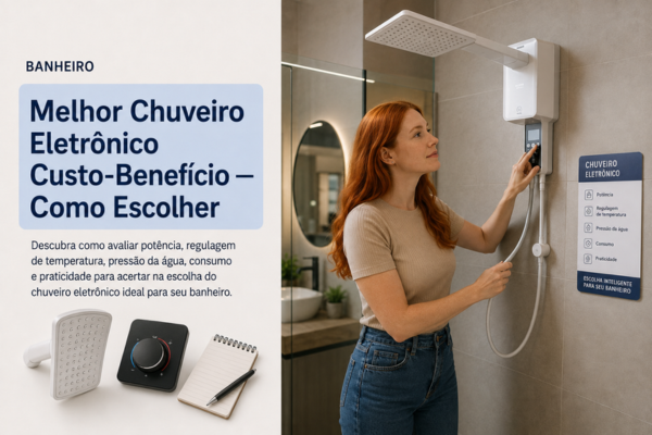 Melhor Chuveiro Eletrônico Custo-Benefício — Como Escolher