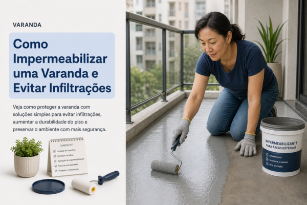 Como Impermeabilizar uma Varanda e Evitar Infiltrações